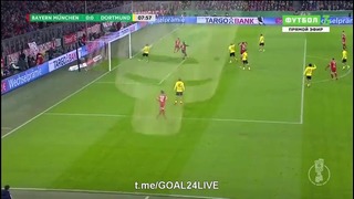 (HD) Бавария – Боруссия Дортмунд | Кубок Германии 2017/18 | 1/8 финала | Обзор матча