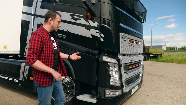 TrucksTV. Volvo FH: самый стильный в России – "Балкон" и два сцепления. Тест-драйв