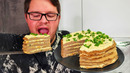 Печёночный торт. Мужской десерт! Идеальная закуска