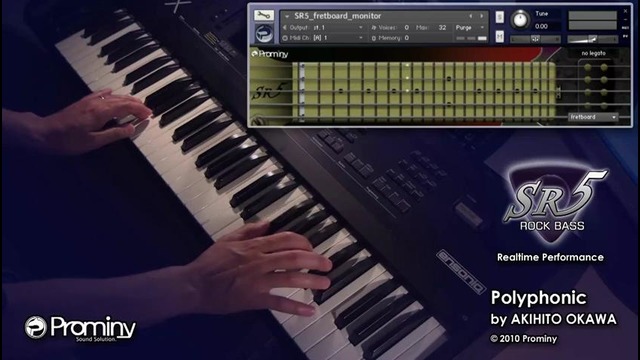 Prominy SR5 Rock Bass demo – Polyphonic