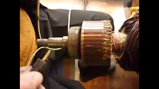 Короткое замыкание обмотки якоря электродвигател