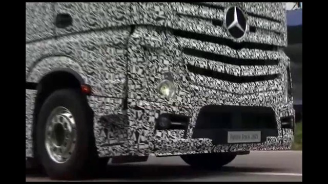 Прототип грузовика с автопилотом от Mercedes-Benz
