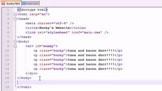 HTML5 Tutorial – 8 – Sweet New CSS3 Selectors