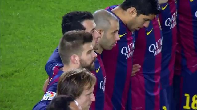FC Barcelona 3-1 Atletico Madrid La Liga 11/01/2015