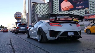 Peoples reaction to the armytrix 2017 acura nsx (エヌエスエックス)