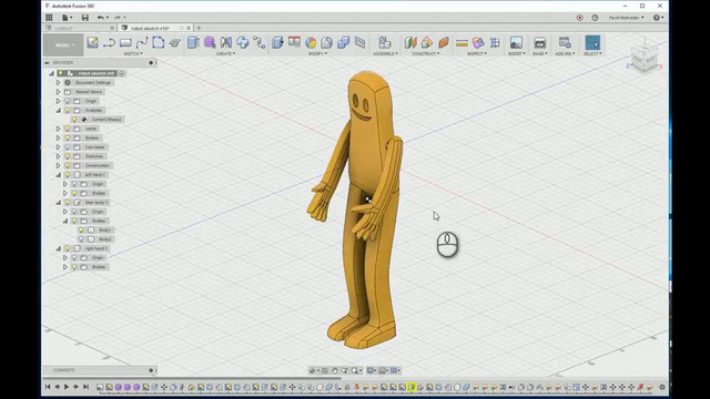 Выгрузка модели для 3D печати из Fusion 360 – Выпуск #004.mp4