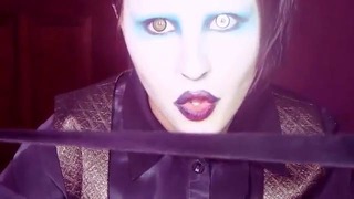 Marilyn Manson make-up transformation