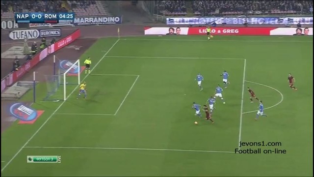 Наполи 0:0 Рома | Итальянская Серия А 2015/16 | 16-й тур | Обзор матча