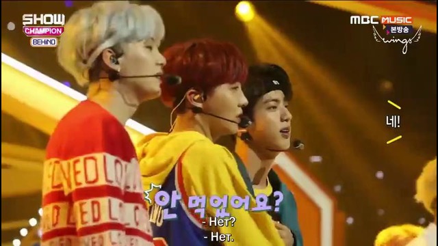 MBS Show Champion behind – BTS full cut 171003