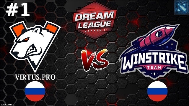 Virtus.Pro vs Winstrike #1 (BO3) DreamLeague Season 11 Квалы 01.02.2019