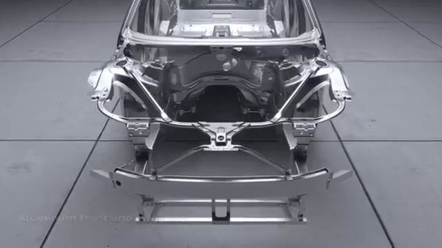 2018 Audi A8 body teaser