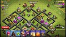 «Clash of clans» атака кабанами на тх9