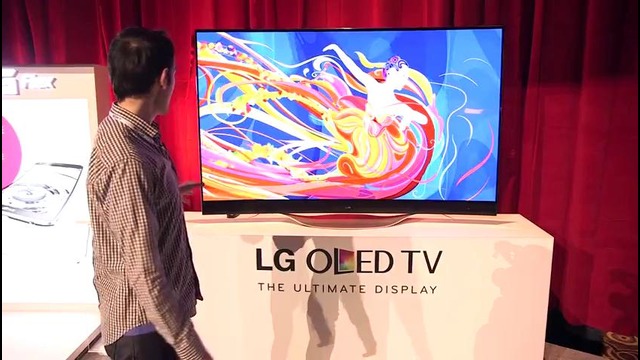 CES 2014: LG’s 77-inch curved OLED TV (hands-on) | The Verge