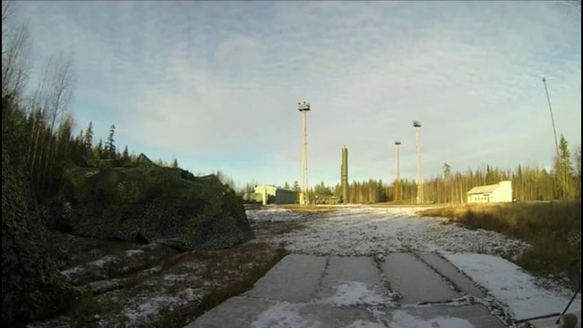 Тренировочный запуск ракеты «Тополь» на космодроме Плесецк