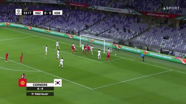 AsianCup2019 KYRGYZ vs KOREA 0-1 Match Highlights 11.01.19