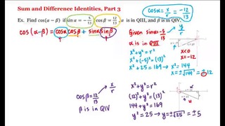 9 – 4 – Sum and Difference Identities, Part 3 (6-46)