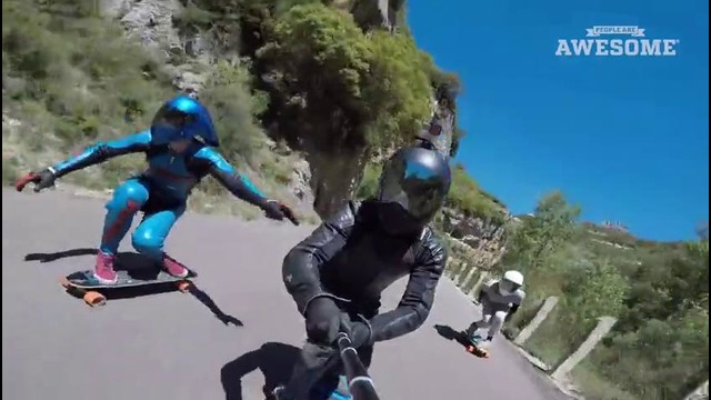 Extreme Downhill Skateboarding