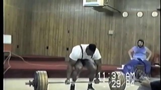 Ronnie Coleman’s First Power Lifting Competition