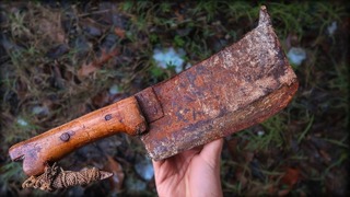 Реставрация старого ржавого ножа