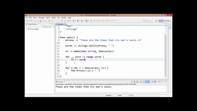 Golang Concurrent Programming 03.06