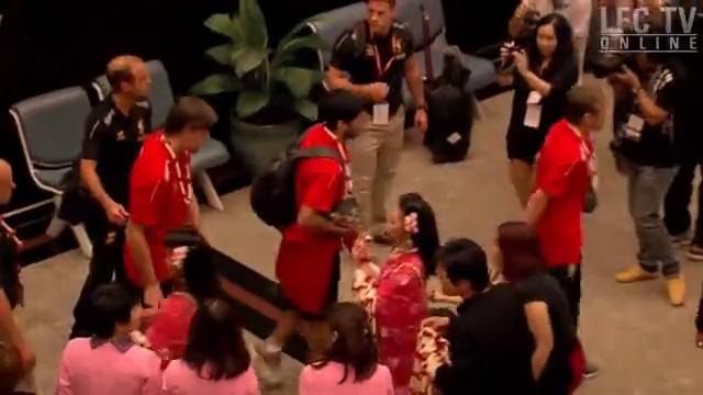 Liverpool FC. Amazing reception in Bangkok
