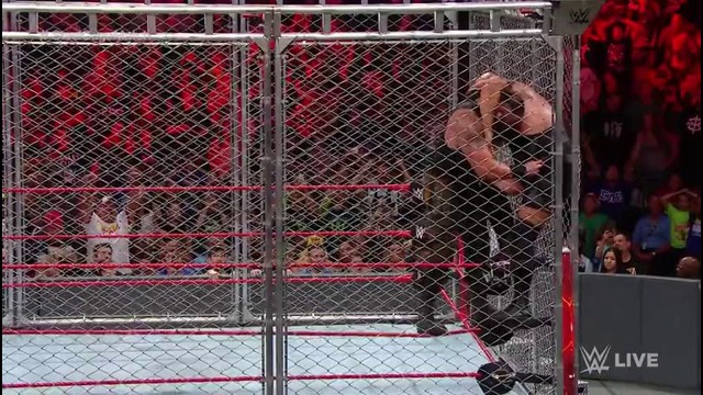 Big Show vs. Braun Strowman – Steel Cage Match- Raw, Sept. 4, 2017
