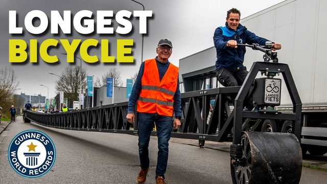Building The World’s Longest Bicycle – Guinness World Records