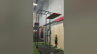Amazonian strength and agility featuring @sweetninjagirl #Swinging #Acrobatics #Practice #Agile