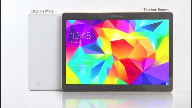 Samsung GALAXY Tab S – Official Introduction