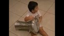 Baby drummer plays darbuka amazing