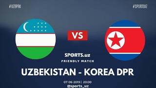 (HD) Узбекистан – Северная Корея | Товарищеские матчи 2019 | Обзор матча