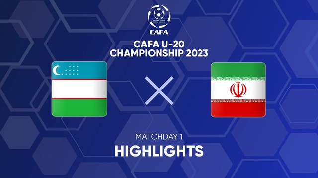 Uzbekistan – Iran | MD01 | CAFA U-20 Championship 2023 | Highlights