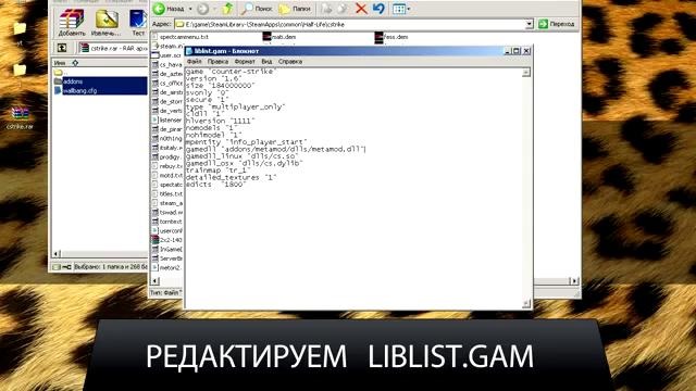 Как установить сервер для тренировки в cs 1.6
