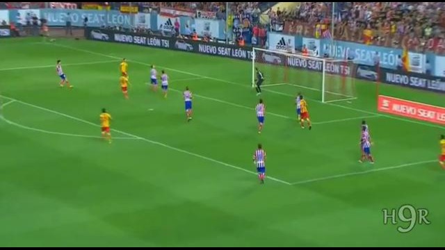 Atletico Madrid vs Barcelona 1-1 Supercopa España 2013
