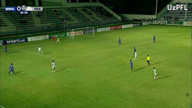 Superliga 16-tur. Mash’al – Paxtakor bahsida kiritilgan gol va xavfli vaziyatlar (Highlights)