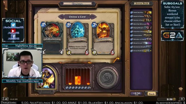 Hearthstone – Kings of Justice Arena (1/5) The Preparation