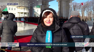 Prezident Mirziyoyevni rasmiy kutib olish marosimi