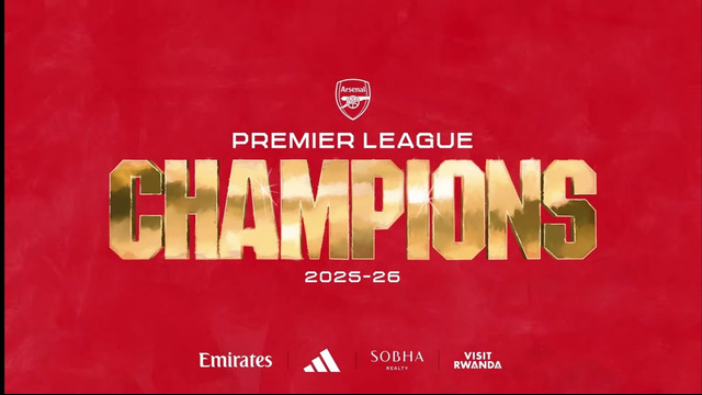 The Arsenal. Premier League champions