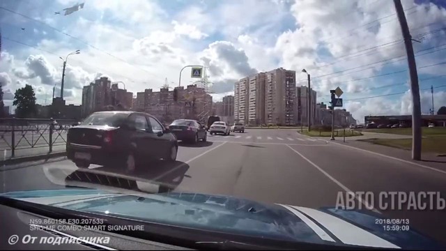 997. АвтоСтрасть – Подборка аварий и дтп. № 997. Август. 2018г