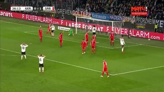 (HD) Германия – Сербия | Товарищеские матчи 2019