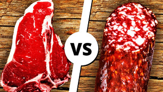 Мясо vs колбаса