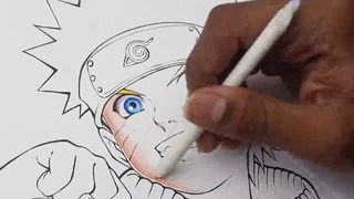 Speed Drawing | NARUTO Uzumaki – Step By Step (ナルト)