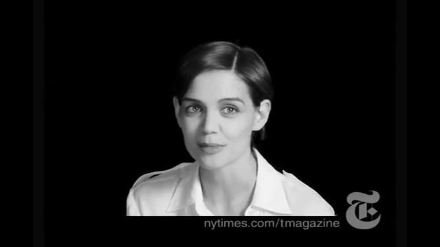 Katie Holmes Interview – Screen Test – The New York Times