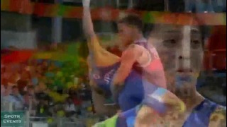 Греко-римская борьба. Олимпийские игры в Рио. Вес 59 кг. Тасмурадов бронзовый призер