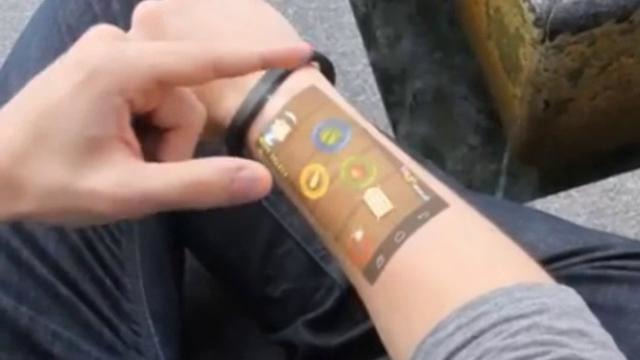 Cicret-браслет который превратит вашу руку в смартфон