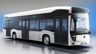 Новый электробус КамАЗ-6282