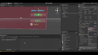 Unity3D Tutorials 4 6 UI – – Make Buttons Animation