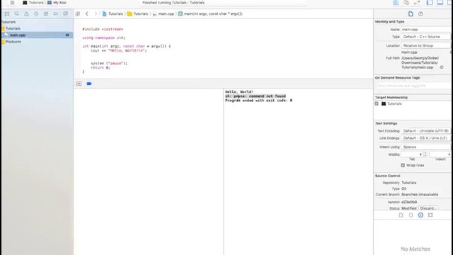 Уроки C++ с нуля Урок #2 – Первая программа