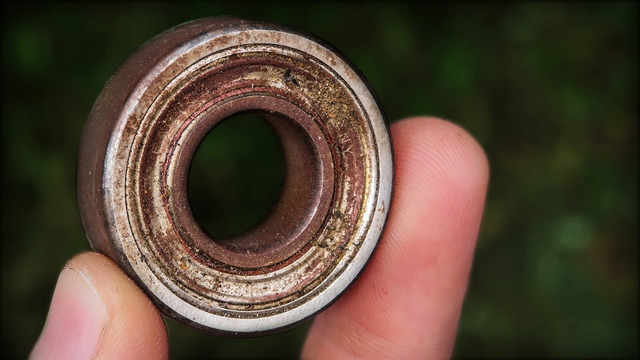 Кольцо механика из стального ржавого подшипника