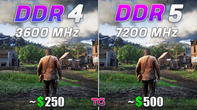 DDR4 vs DDR5 – Test in 10 Games